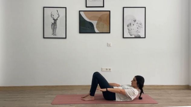Imagen de la lección: Pilates para fortalecer piernas y abdomen